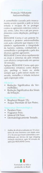 Ada Tina Redukine Crema - Hidratante Antivermelhidão 60ml
