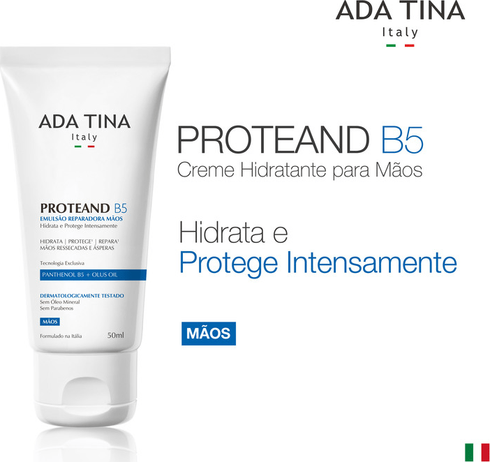 Ada Tina Proteand B5 - Hidratante para as Mãos 50ml