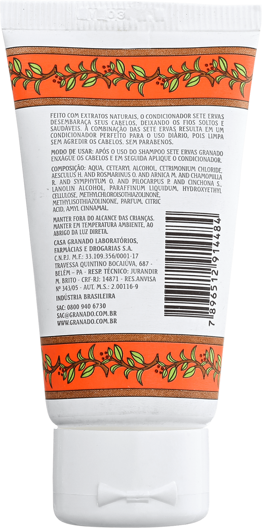 Granado Terrapeutics Sete Ervas - Condicionador 50ml