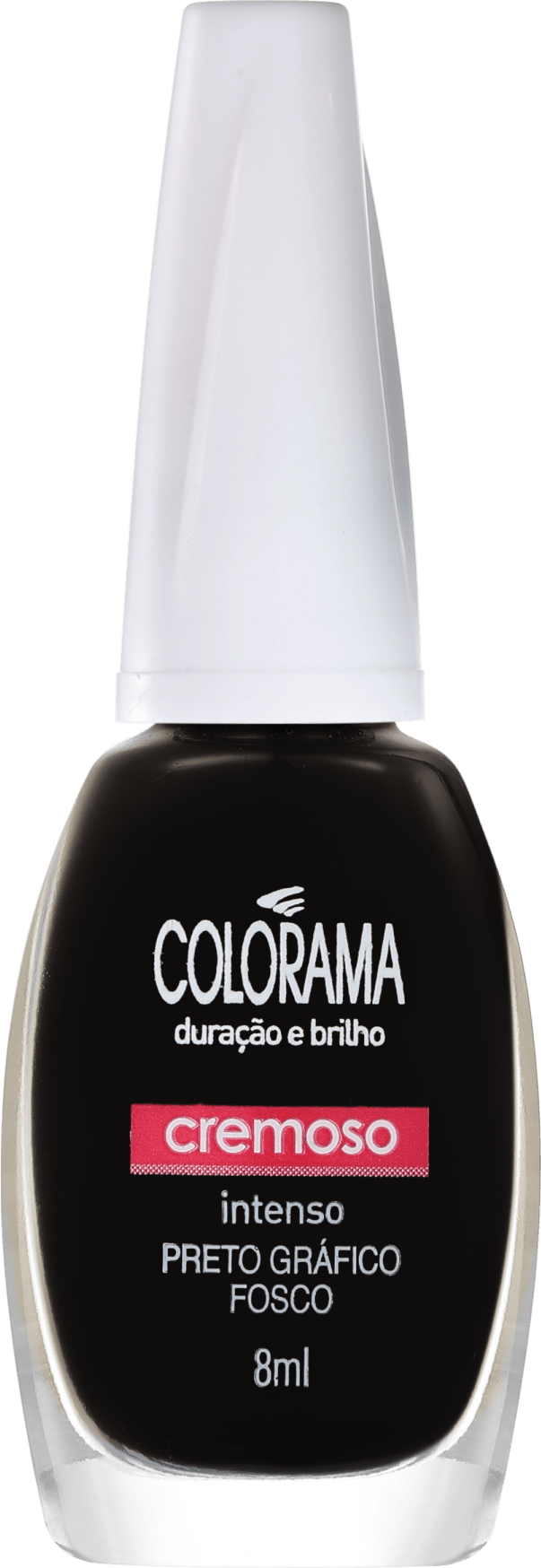Colorama Forma em Cor Preto Gráfico Fosco - Esmalte 8ml