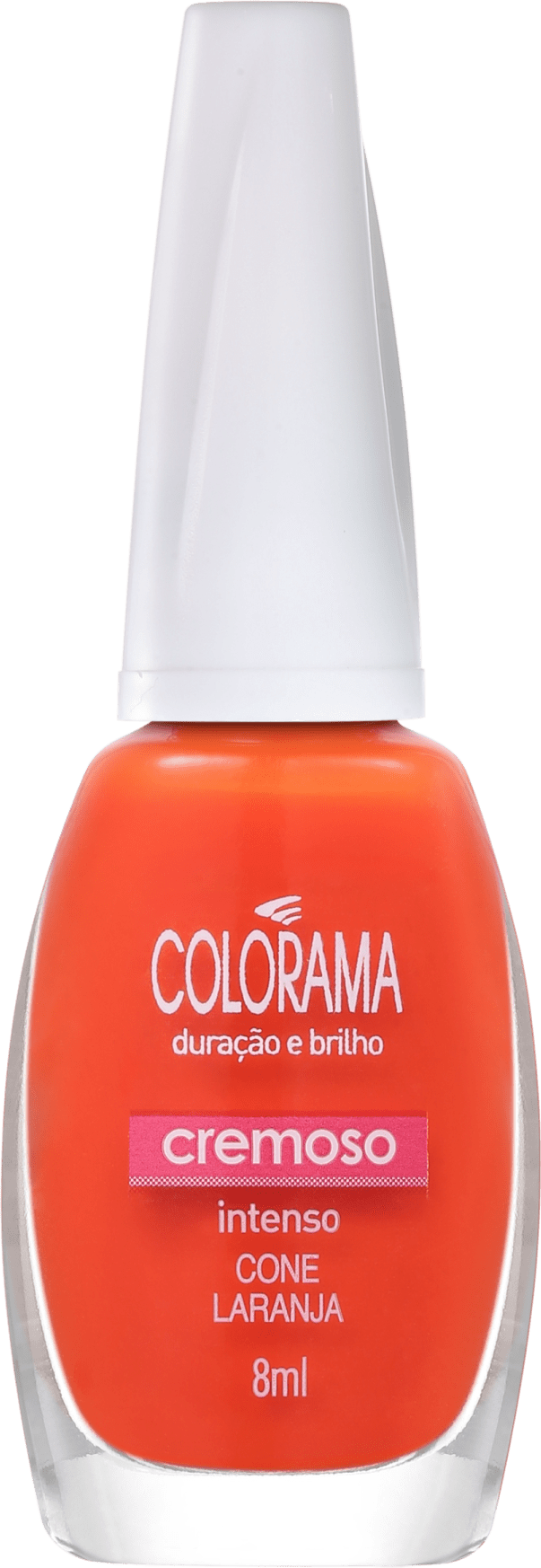 Colorama Forma em Cor Cone Laranja - Esmalte Cremoso 8ml