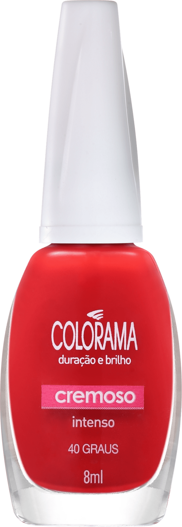 Colorama Verniz & Cor 40 Graus - Esmalte Cremoso 8ml
