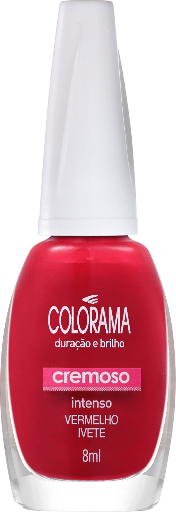 Colorama Verniz & Cor Vermelho Ivete - Esmalte Cremoso 8ml