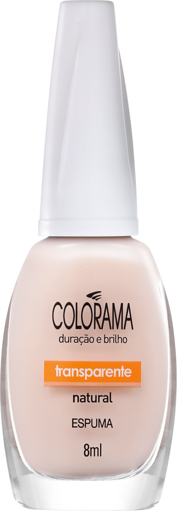 Colorama Viagem Translúcida Espuma Transparente - Esmalte 8ml