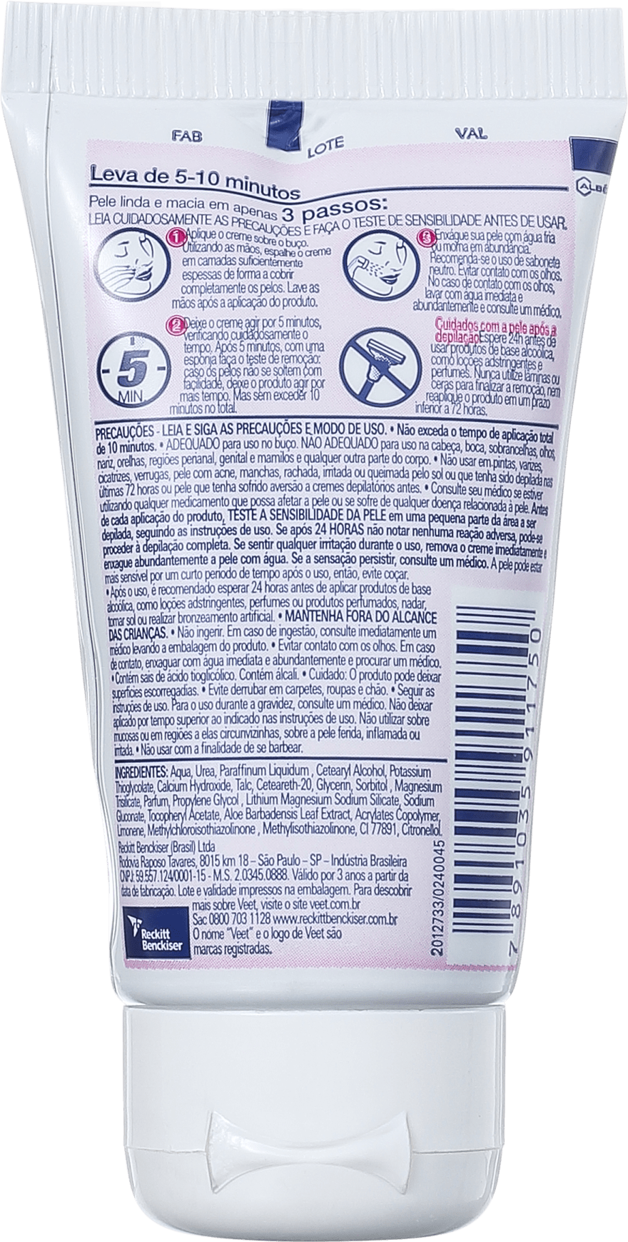 Veet Facial - Creme Depilatório Facial 40ml