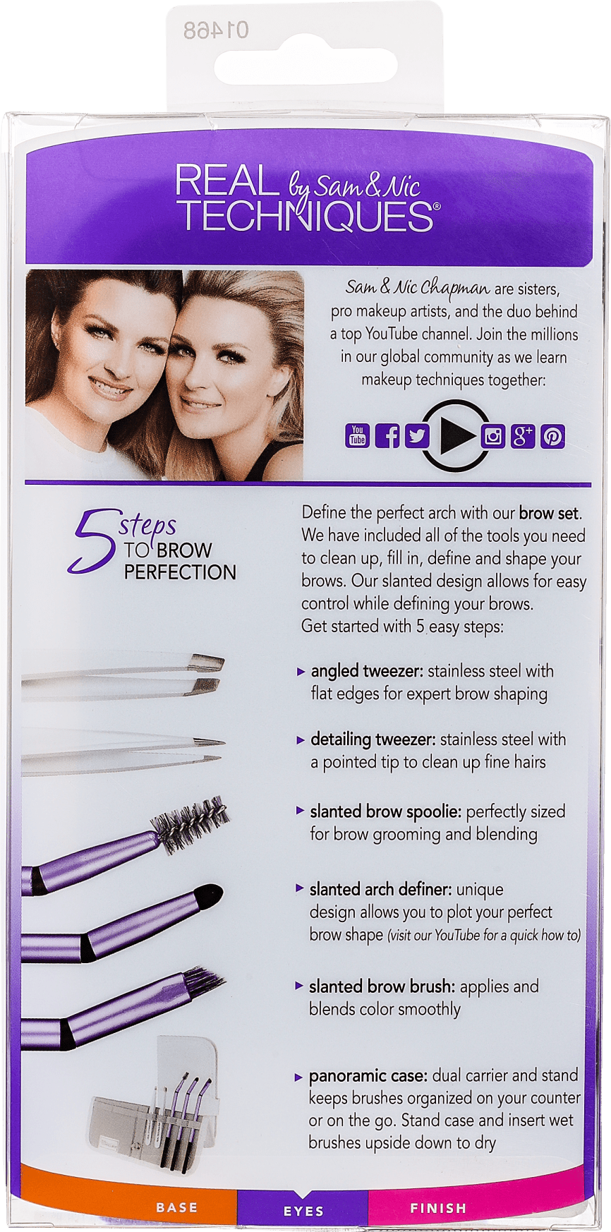 Kit Real Techniques Brow Set