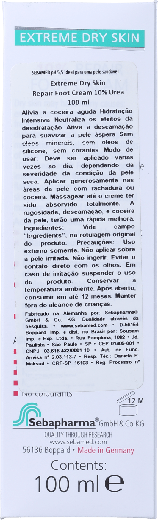 Sebamed Extreme Dry Skin Repair - Creme para os Pés 100ml