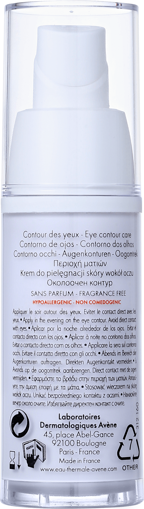 Avène PhysioLift Eyes - Creme Anti-Idade Noturno 15ml