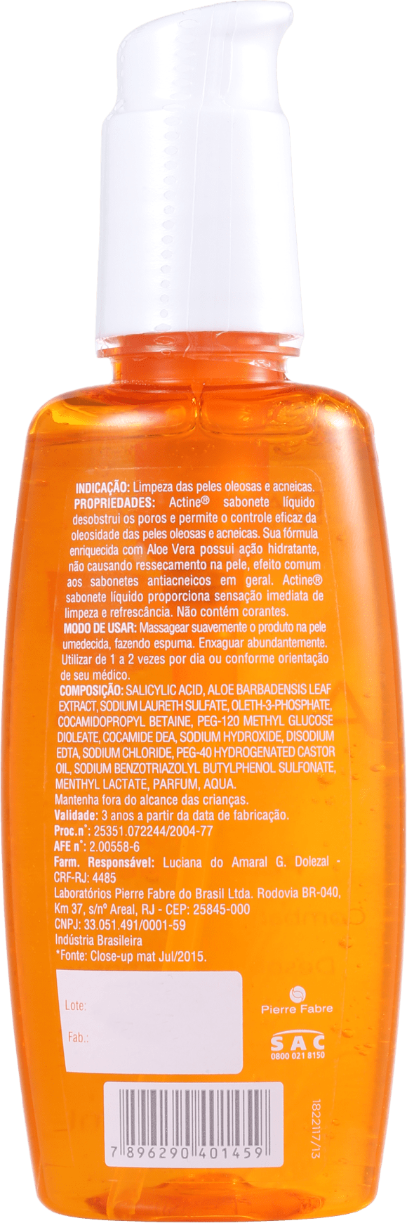 Darrow Actine Pele Acneica - Sabonete Líquido Facial 140ml