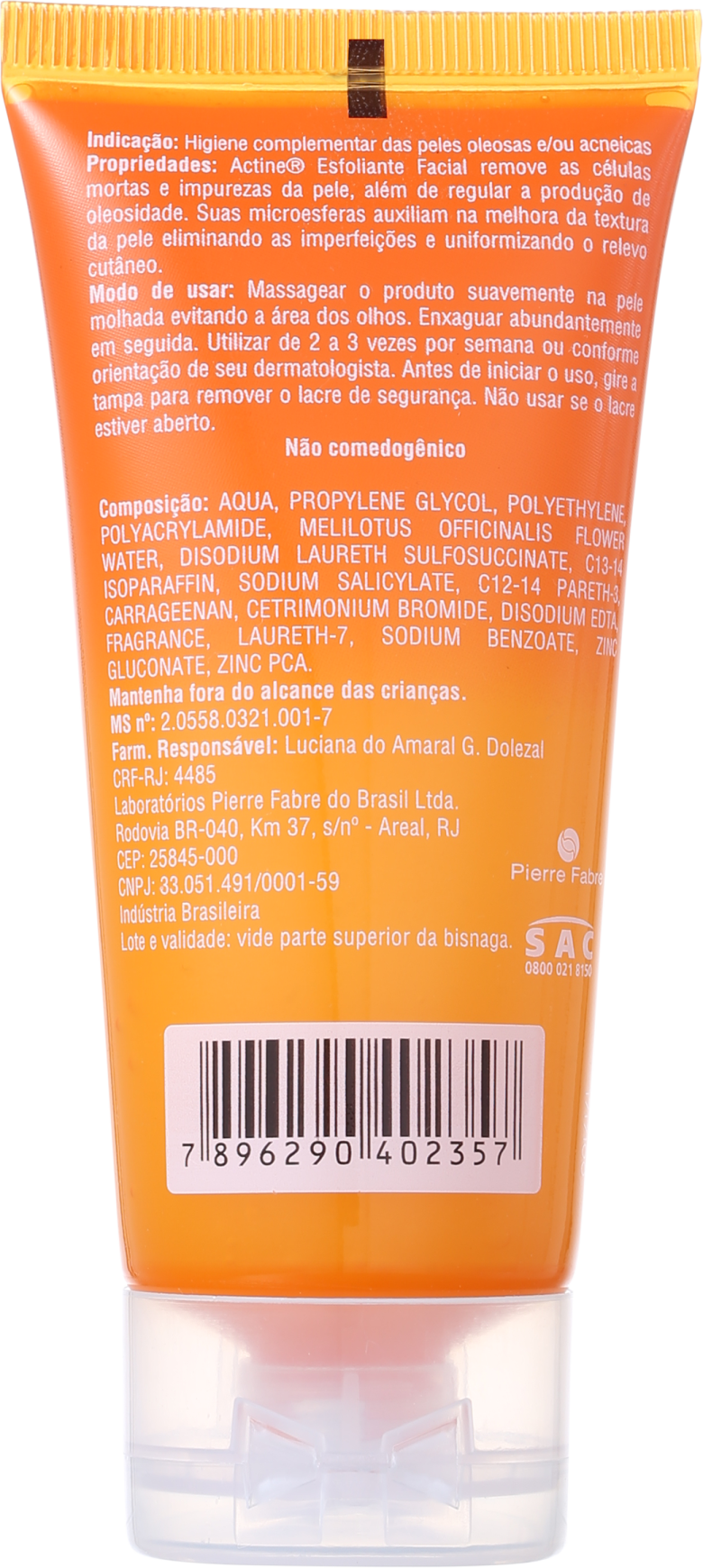 Darrow Actine Pele Acneica - Esfoliante Facial 60g