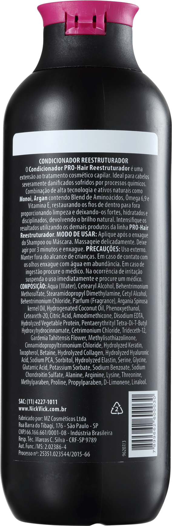 Nick & Vick PRO-Hair Reestruturador - Condicionador 250ml