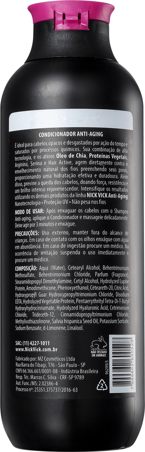 Nick & Vick PRO-Hair Preenchimento Capilar - Condicionador 250ml
