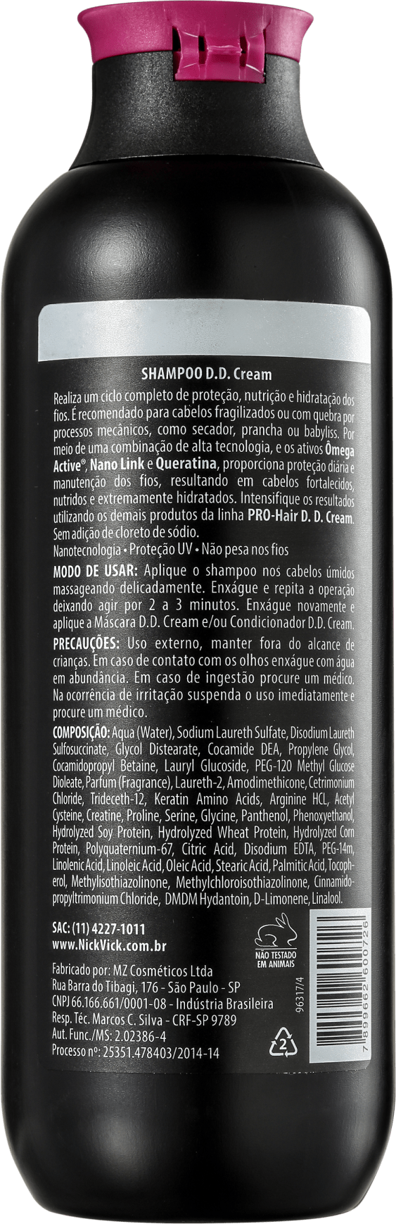 Nick & Vick PRO-Hair D.D. Cream 360º - Shampoo 250ml