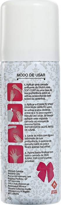 Diva Cosmetics Suzy - Esmalte em Spray Perolado 50ml