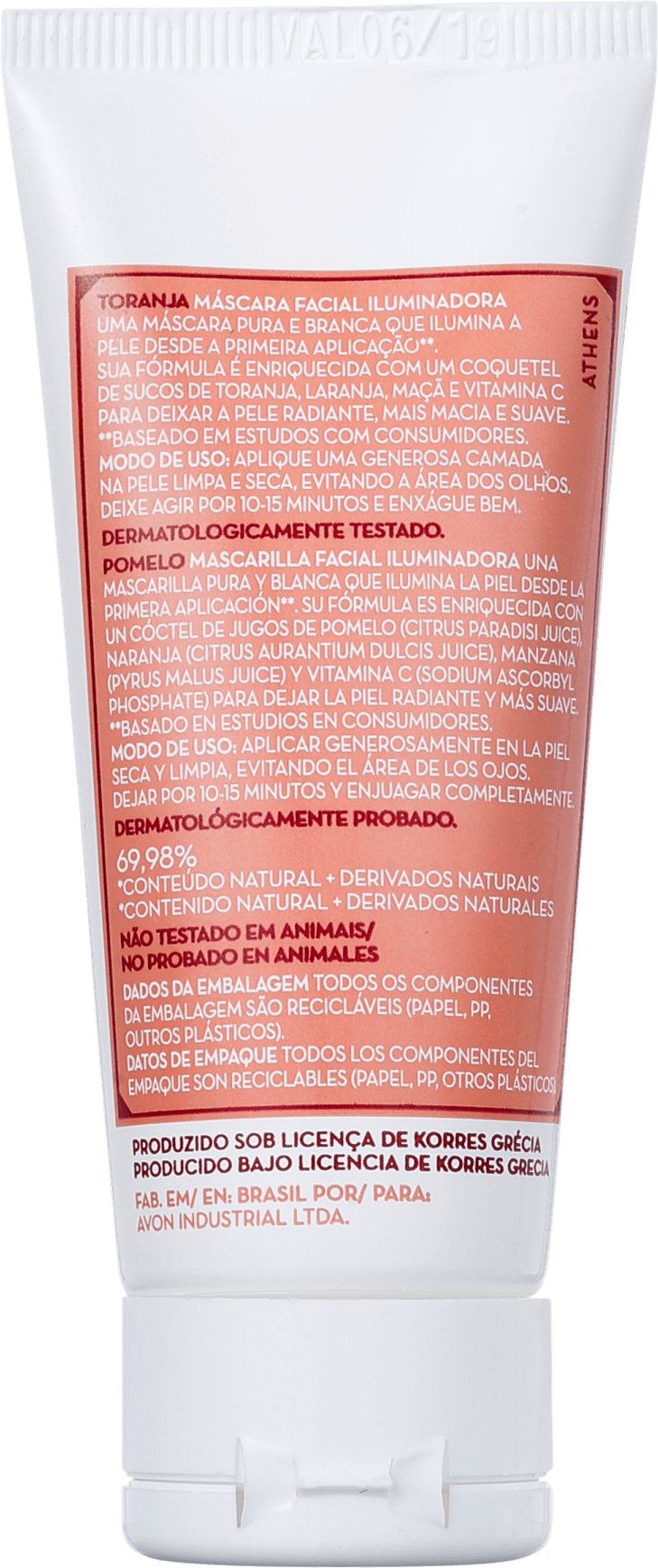 Korres Toranja - Máscara Iluminadora 30g