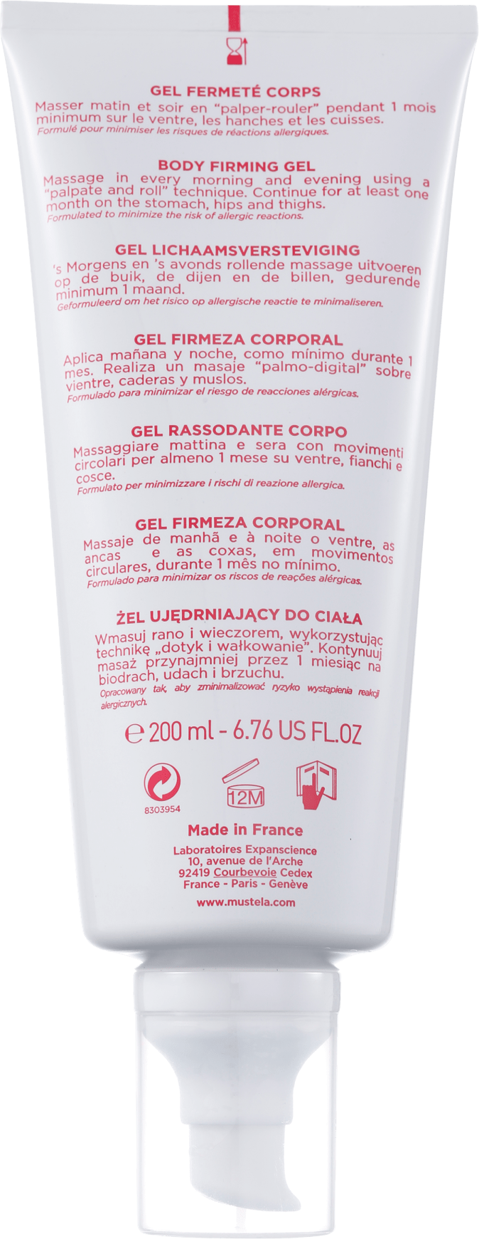 Mustela Maternité - Gel Firmador 200ml