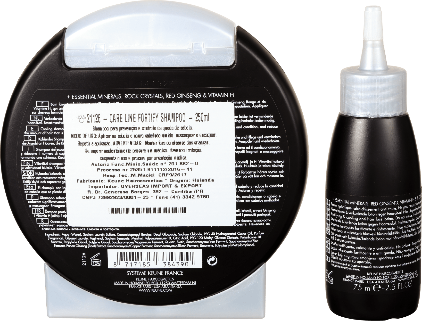 Keune Care Line Man Fortify Duo Kit (2 Produtos)
