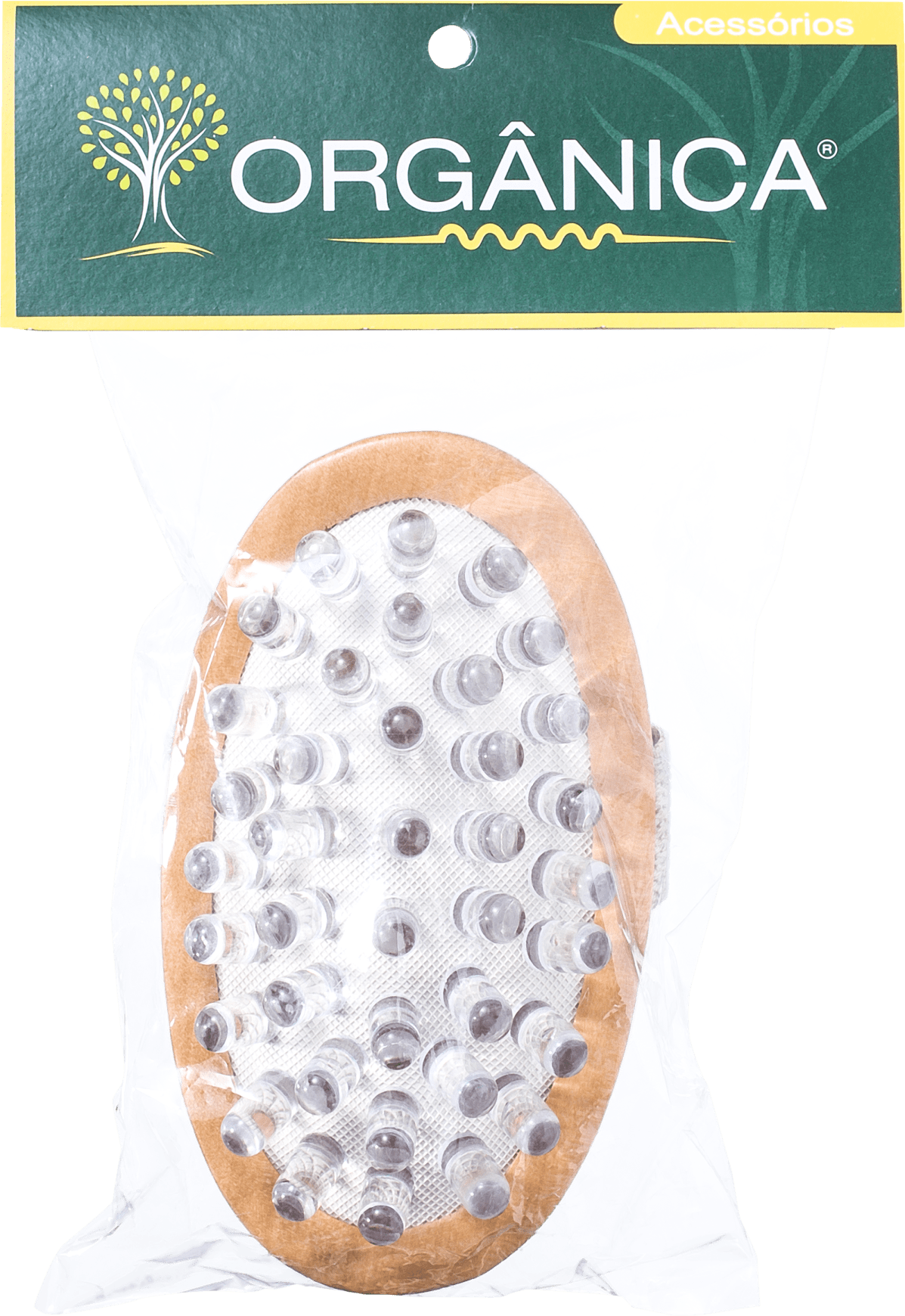 Orgânica Cerdas de Silicone - Massageador Anticelulite