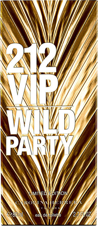 212 VIP Wild Party Carolina Herrera Eau de Toilette - Perfume Feminino 80ml