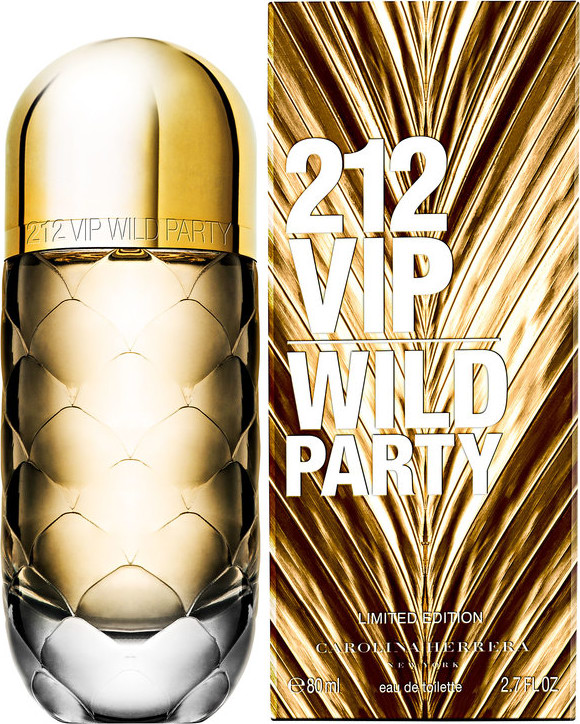212 VIP Wild Party Carolina Herrera Eau de Toilette - Perfume Feminino 80ml