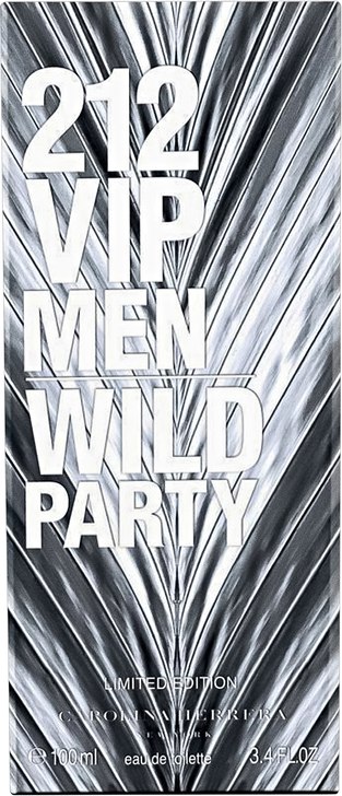 212 VIP Men Wild Party Carolina Herrera Eau de Toilette - Perfume Masculino 100ml