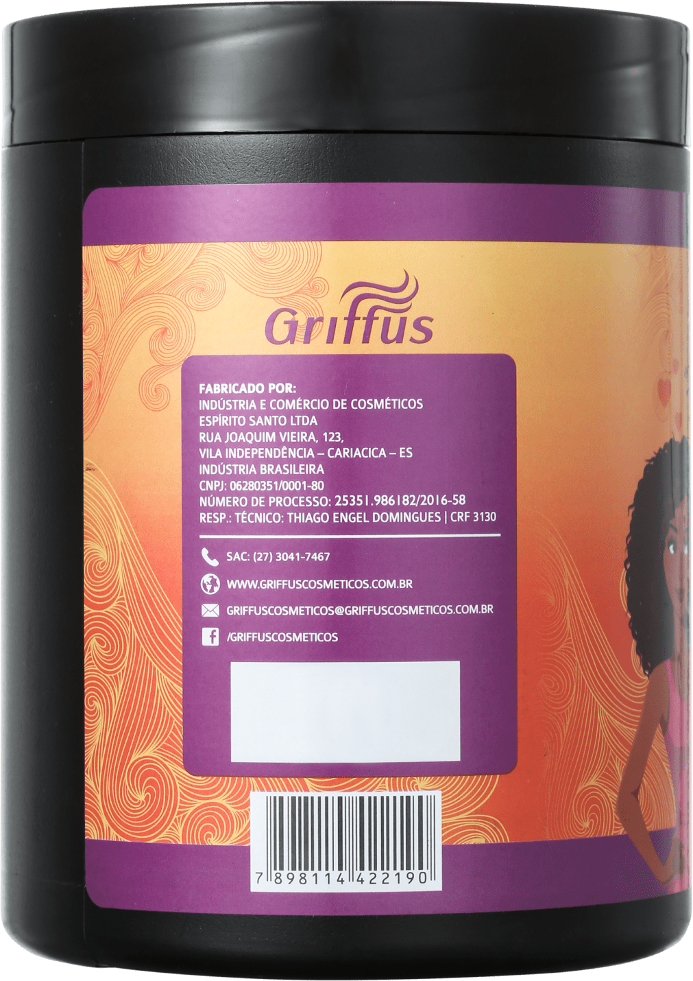 Griffus Amo Cachos Perfeitos - Creme de Pentear 1000g