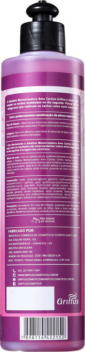 Griffus Amo Cachos - Gelatina Memorizadora 400ml