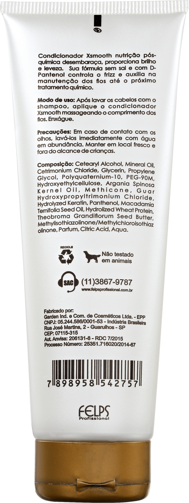 Felps Profissional Xmix Smooth - Condicionador 250ml