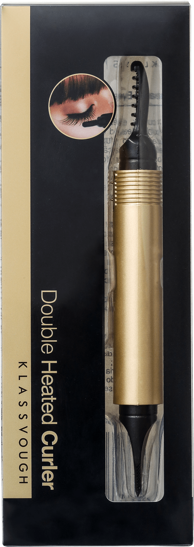 Klass Vough Double Heated Curler - Curvador de Cílios Térmico