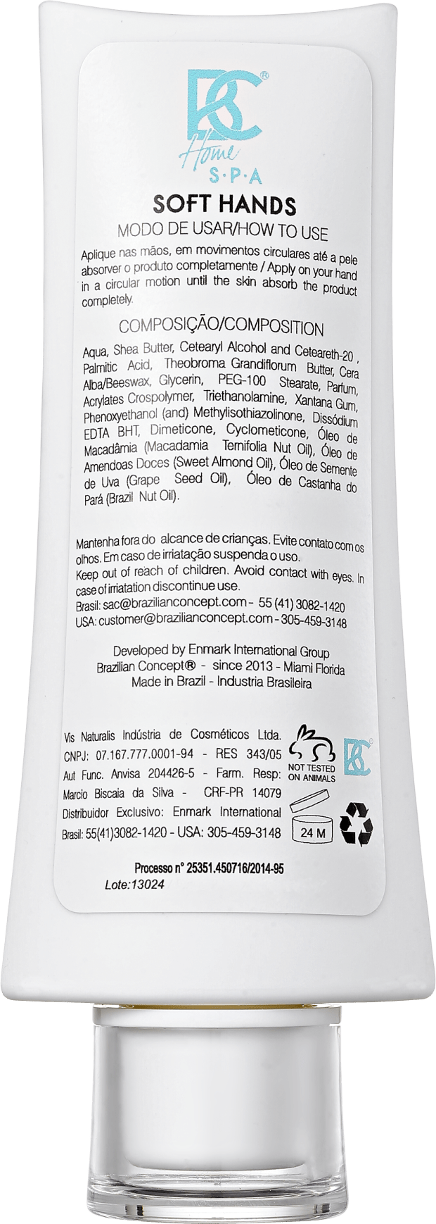 Brazilian Concept Soft Hands - Creme para as Mãos 50g