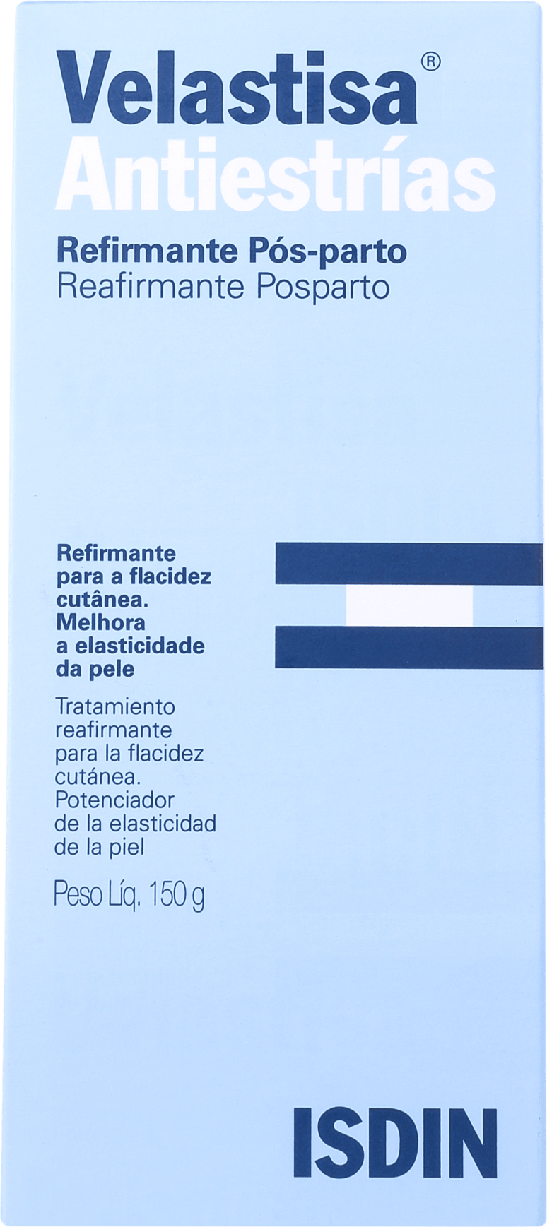 ISDIN Velastisa Firmador Pós-Parto - Creme para Estrias 150g