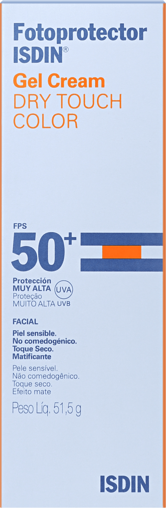 ISDIN Fotoprotector Gel Cream Color FPS 50 - Protetor Solar com Cor 50ml