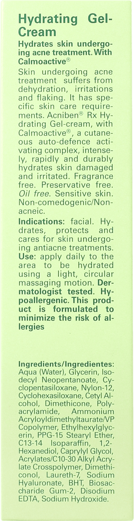 ISDIN Acniben Rx - Hidratante Facial 40g
