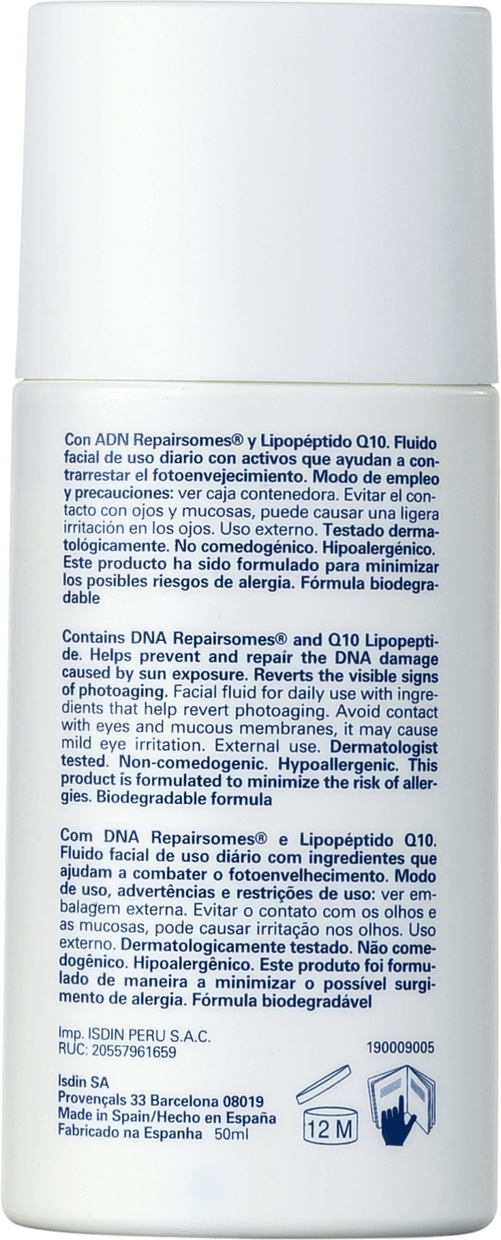 ISDIN Foto Ultra Age Repair FPS 50 - Protetor Solar Facial 50ml