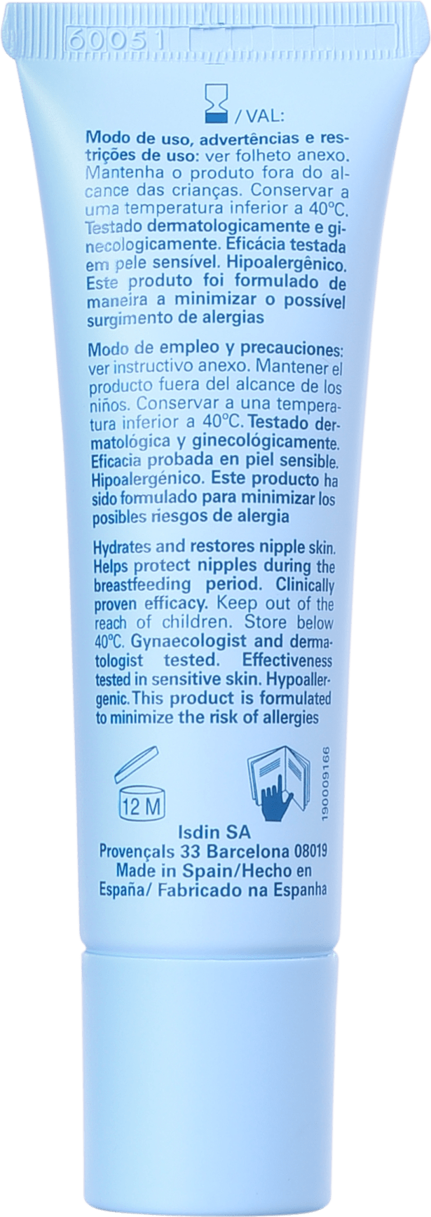 ISDIN Velastisa Antiestrías Cuidado dos Mamilos - Creme para Seios 30g