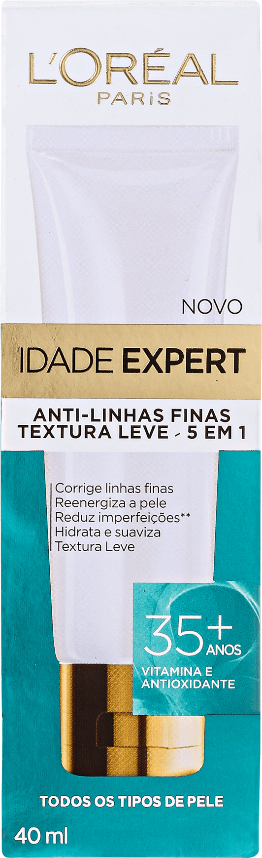 L'Oréal Paris Idade Expert 35+ Anos - Creme para Rugas e Anti-Idade 40ml