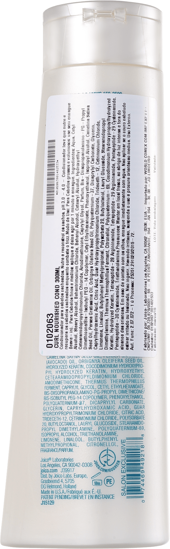 Joico Curl Nourished Conditioner - Condicionador 300ml