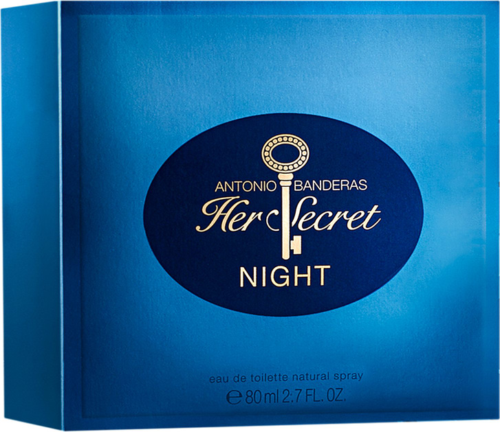 Her Secret Night Antonio Banderas Eau de Toilette - Perfume Feminino 80ml