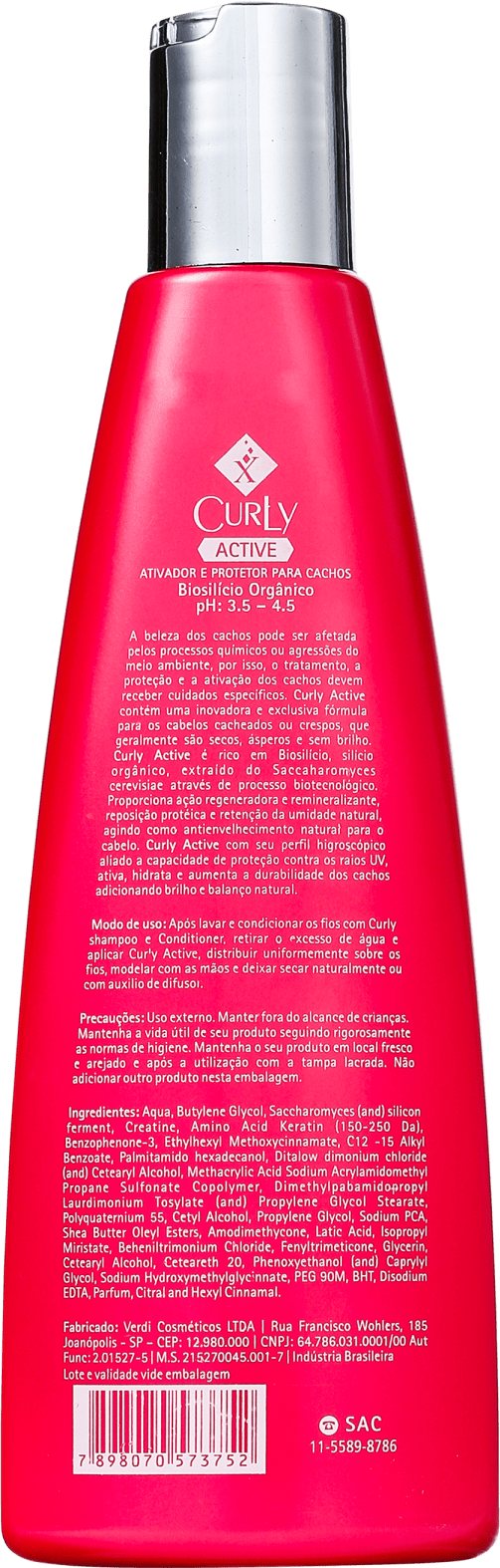 Mediterrani Curly Active - Ativador de Cachos 250g