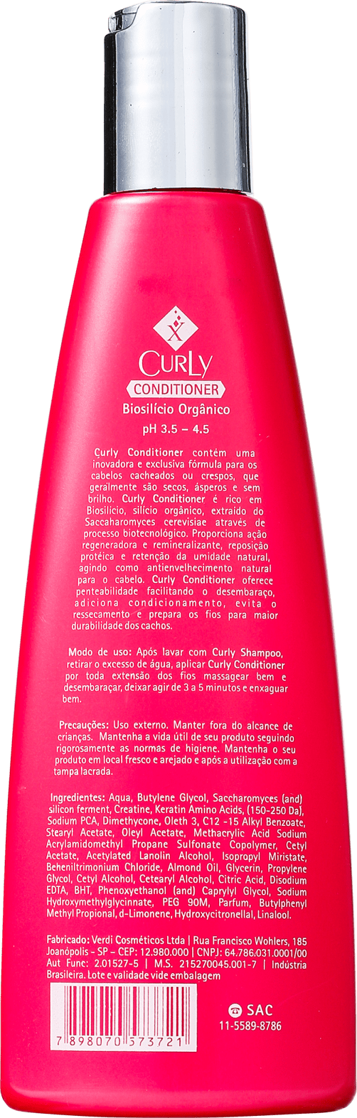 Mediterrani Curly Conditioner - Condicionador 250g
