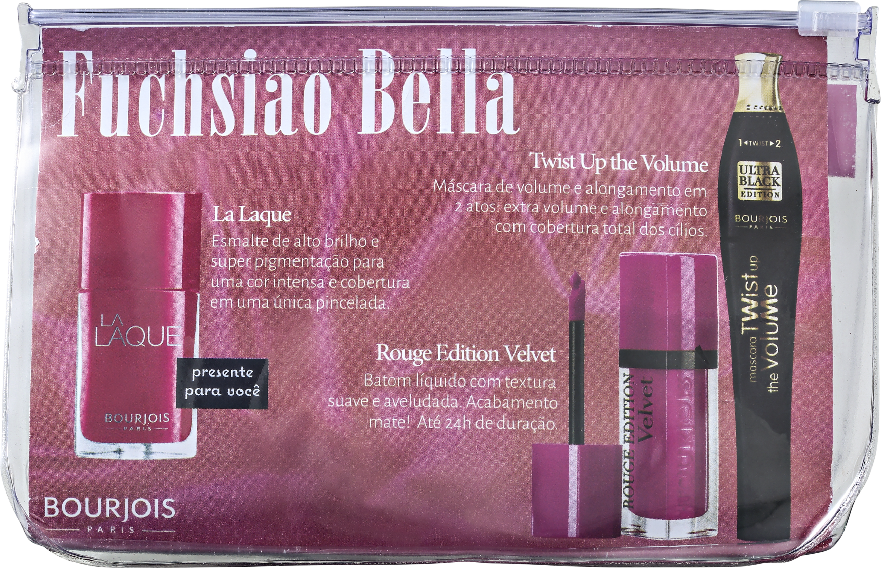 Bourjois Fuchsiao Bella Kit (3 Produtos)