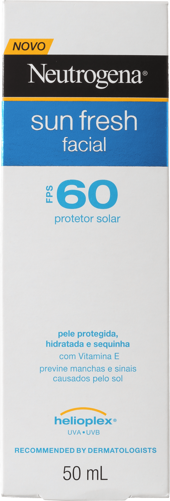 Neutrogena Sun Fresh FPS 60 - Protetor Solar Facial 50ml
