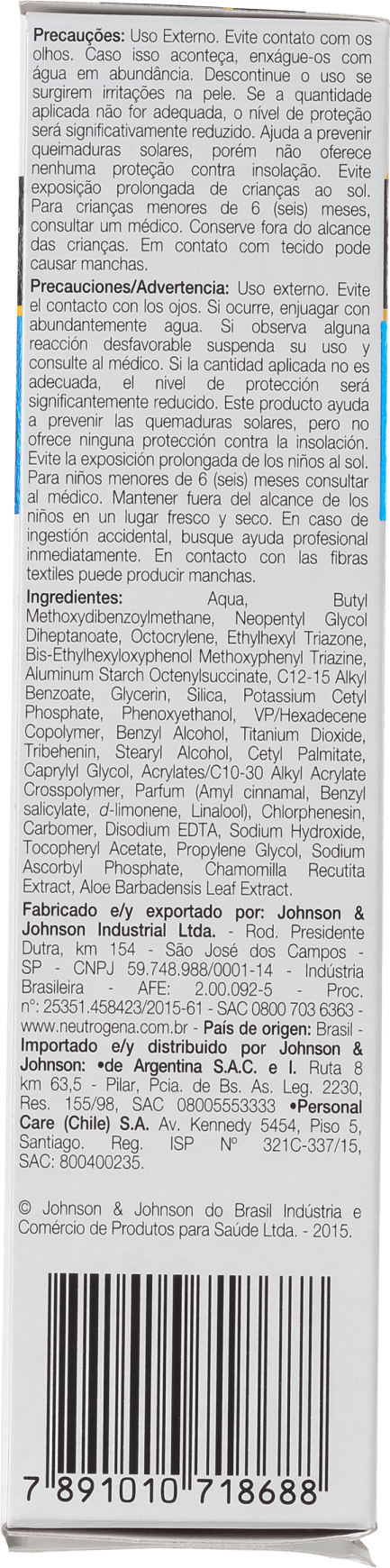 Neutrogena Sun Fresh FPS 30 - Protetor Solar Facial 50ml