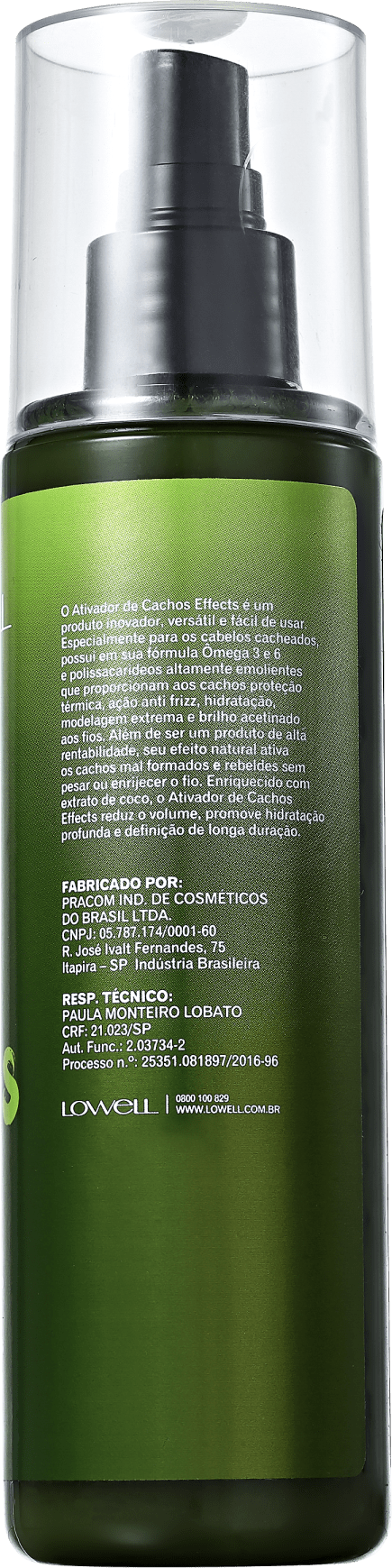 Lowell Effects Curls - Ativador de Cachos 200ml
