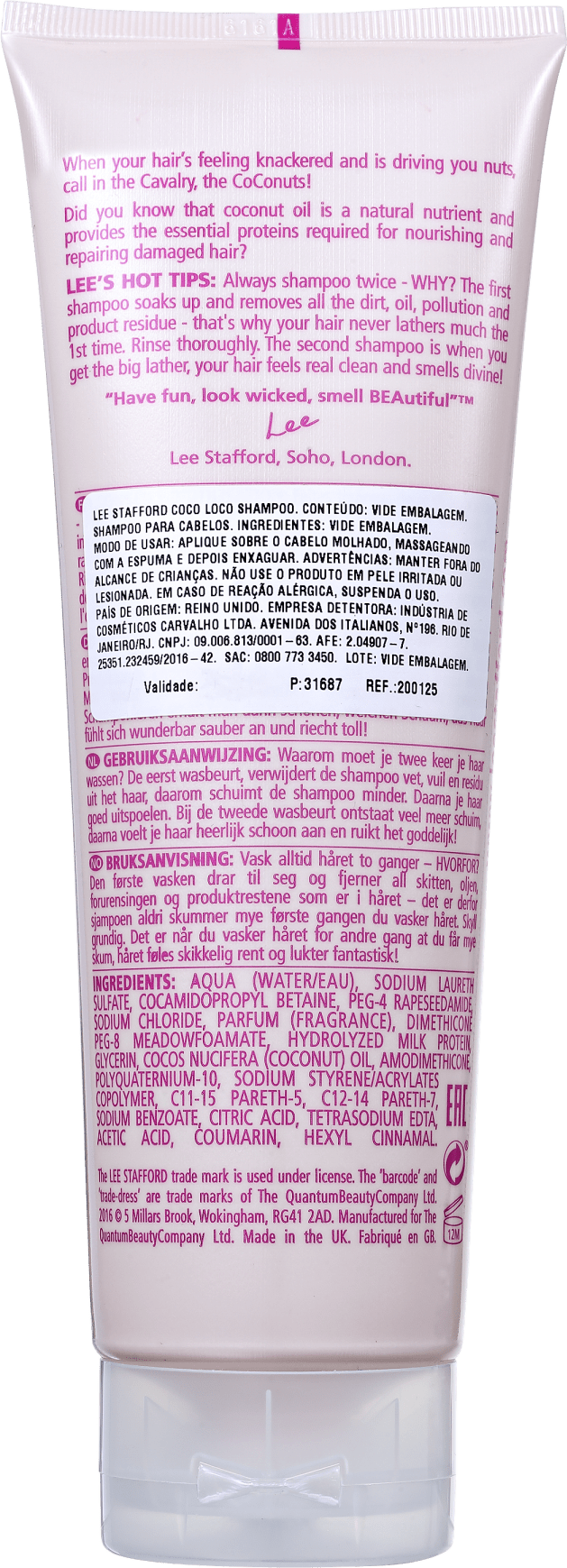 Lee Stafford Coco Loco - Shampoo 250ml