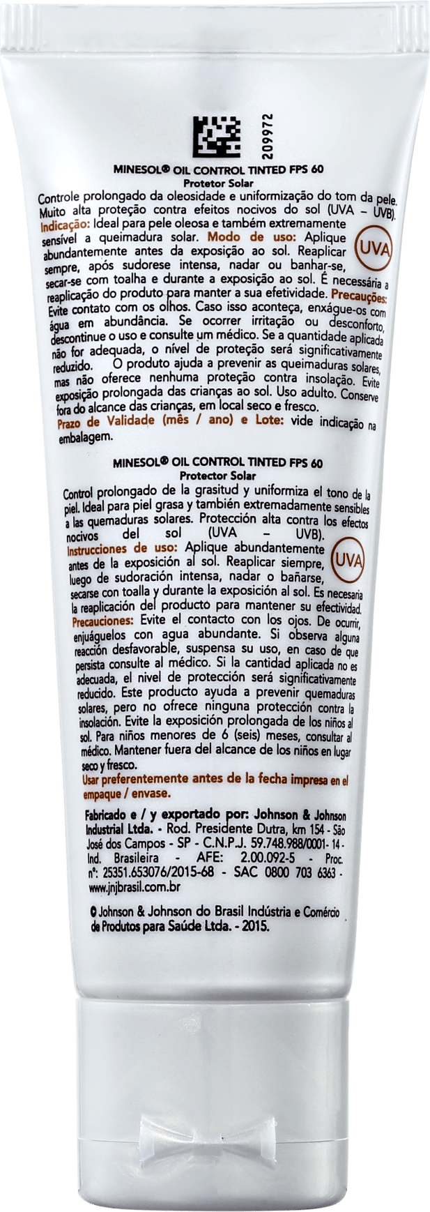 RoC Minesol Oil Control Tinted FPS 60 - Protetor Solar com Cor 50g