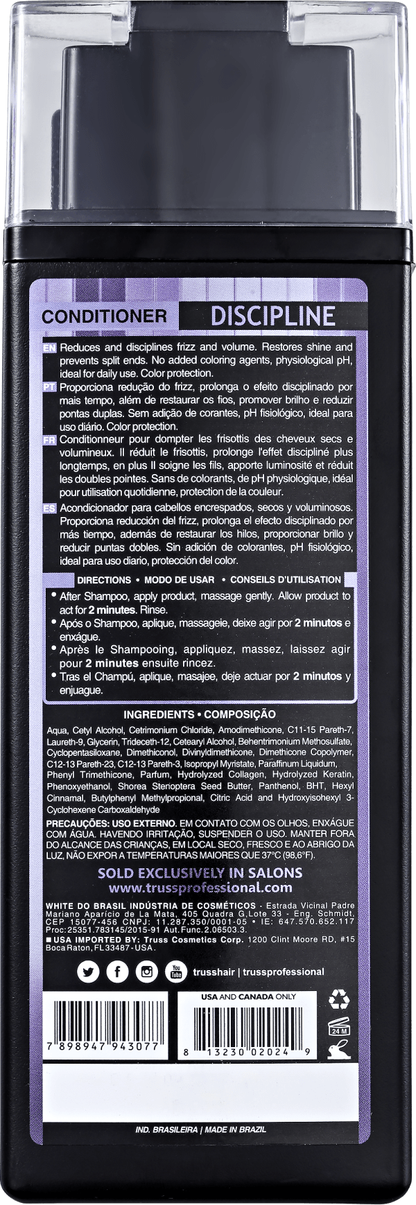 Truss Discipline Conditioner - Condicionador 300ml