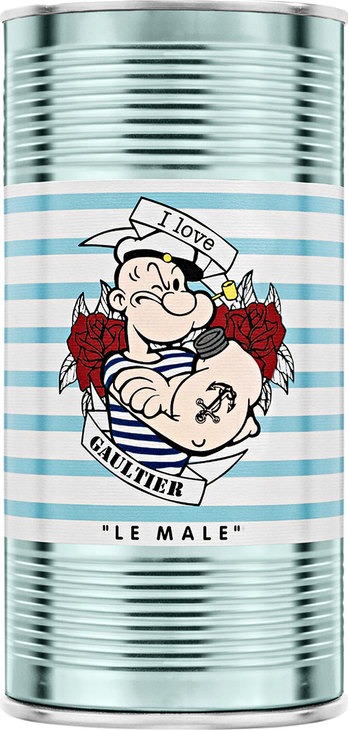 Le Male Eau Fraîche Popeye Jean Paul Gaultier Eau de Toilette - Perfume Masculino 125ml