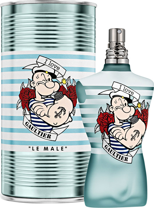 Le Male Eau Fraîche Popeye Jean Paul Gaultier Eau de Toilette - Perfume Masculino 125ml