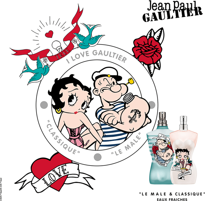 Le Male Eau Fraîche Popeye Jean Paul Gaultier Eau de Toilette - Perfume Masculino 125ml